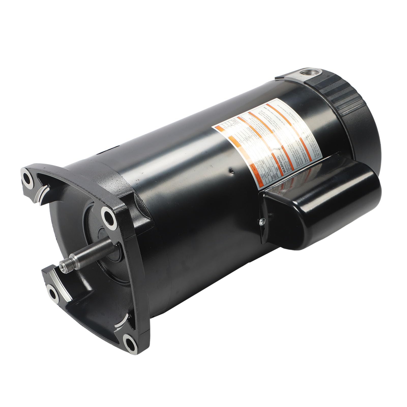 Motor de Bomba de Piscina de 2 de Potencia Completa, Fuerte Motor de Brida Cuadrada 56Y con Protección contra Sobrecarga Térmica para Piscina