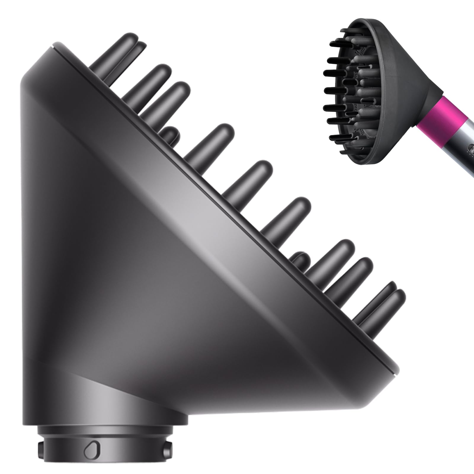 Difusor Compatible con Dyson Airwrap HS05 HS03 HS01, Difusor Universal Para Secador, Boquilla Difusora Convertible para Secador de Pelo Airwrap Styler