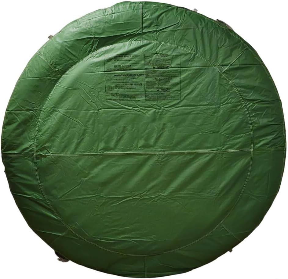 Replacement Leatheroid Hot Tub Cover w/Buckle connectors for Coleman Palm Springs Inflatable Hot Tubs 77" x 77" x 28"
