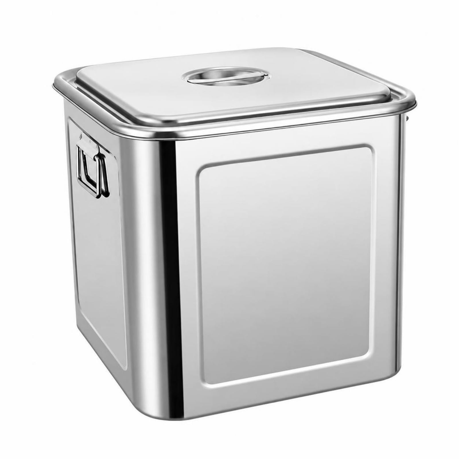 Gralara Recipiente Cuadrado para Alimentos, 20L