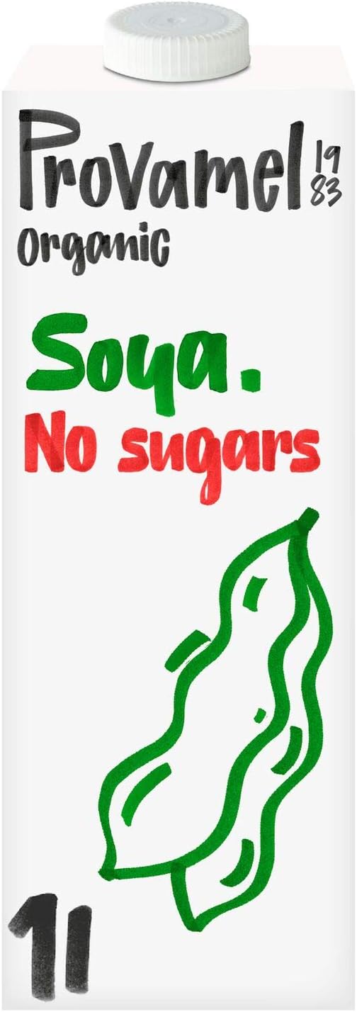 Provamel Organic Soya No Sugars Long Life Plant Based Drink 1L - 12 count