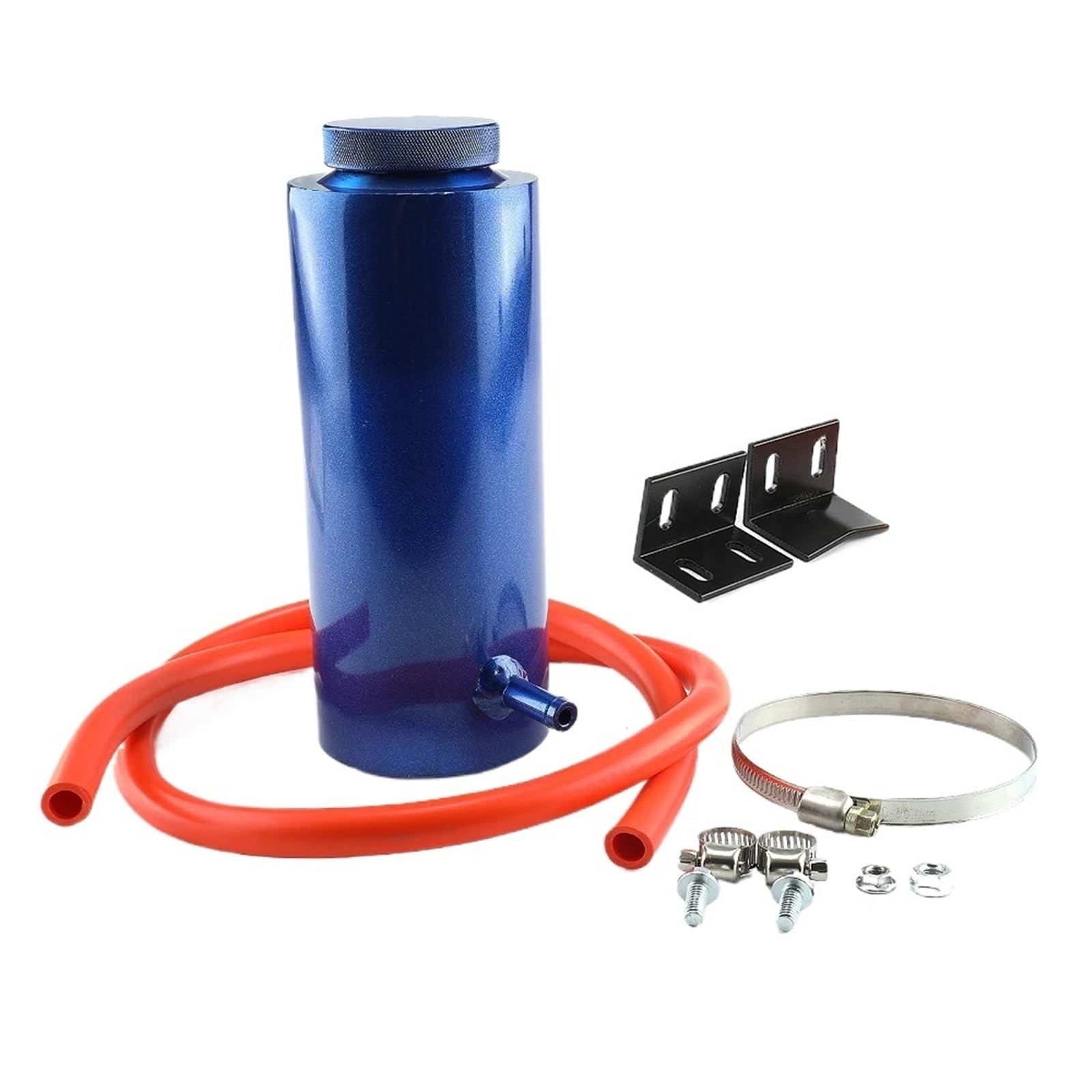 Zbiornik wyrównawczy Uniwersalny 800ml Zbiornik Na Płyn Chłodniczy, Wyrównawczy Płynu Chłodzącego, Butelka Do Zbierania , Przelewowy Zbirnik Płynu Chłodzącego(Blue)