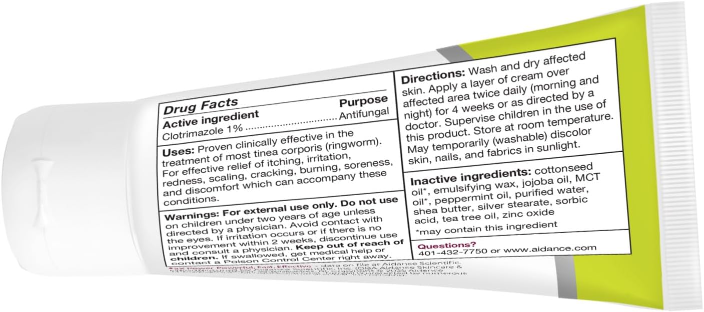 Terrasil Folliculitis Cream, Folliculitis Treatment of Ingrown Hair & Itching with 1% Antifungal Clotrimazole, Natural Ingredients, Scalp, Face & Body, Dermatologist Tested. (3 oz) - Image 9