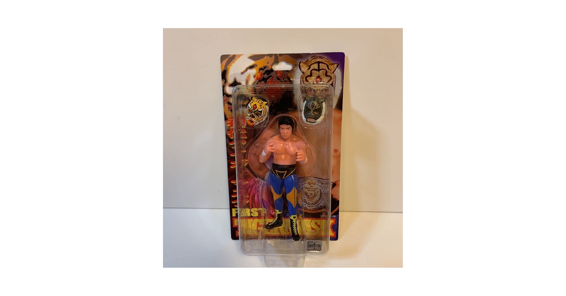 初代タイガーマスク　アクションドール　佐山聡 16dソフビコレクション014 初代タイガーマスク[佐山聡] 伝説Ver