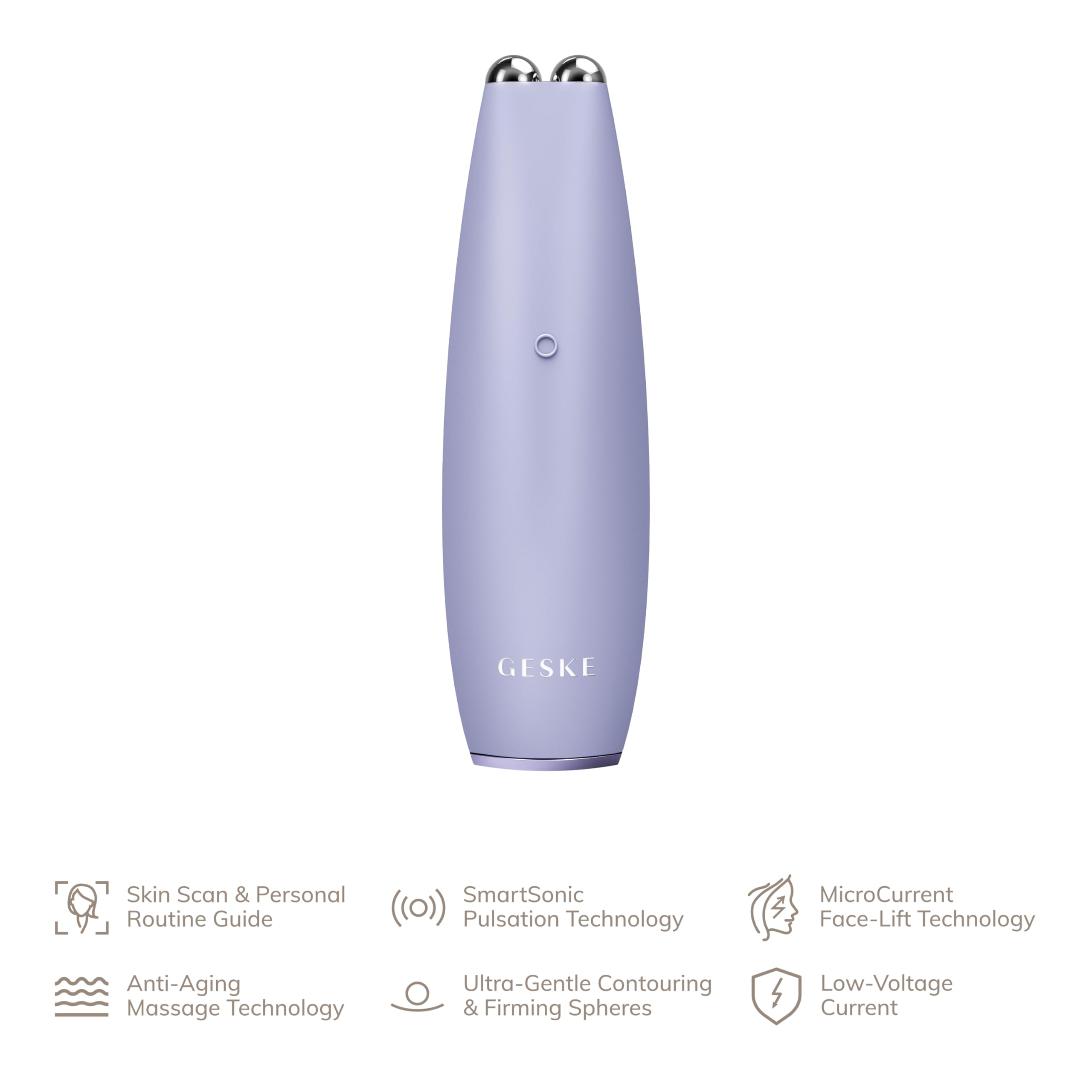 GESKE SmartAppGuided MicroCurrent Face-Lift Pen | 6 in 1 | Anti-aging device | Instant face lift | Skincare tool | Remove wrinkles for firm & youthful skin | Advanced smoothing facial firmer - Image 4
