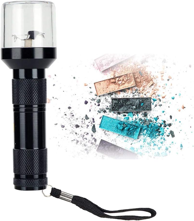 HURRISE Electric Makeup Grinder, Mini Lipstick Eye Shadow Pulverizer, Automatic Joint Roller Beer Brewing Grain Mills Tray Tool,Light For Grain Mills Weight, Easy To Operate
