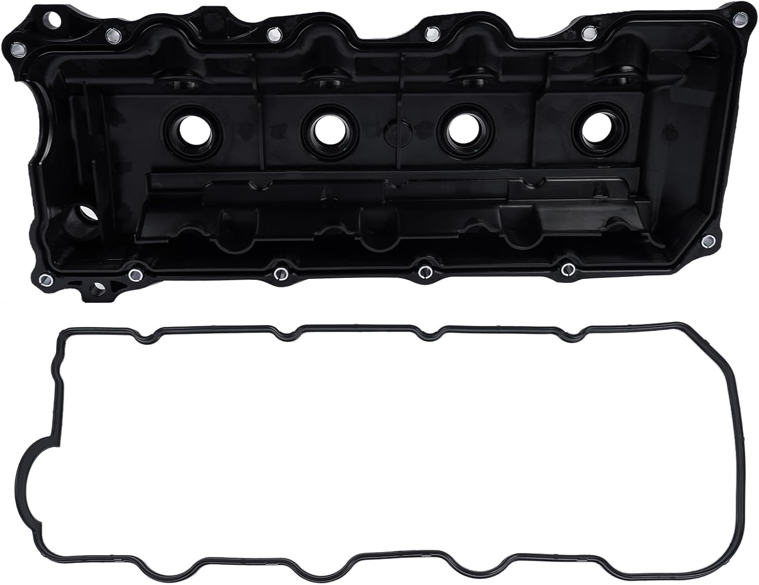 Engine Valve Cover with Gasket 11210-0L020 Replacement for 2003-2025 Toyota Hilux Fortuner 4Runner Innova Hiace 2.7L 1KD-FTV 11210-30081 11210-30110 11210-30080 11210-30082 11210-30083