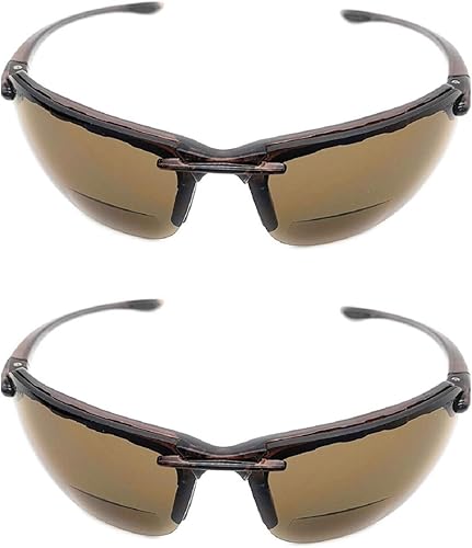 Miniatura 8 de The Oakland - Lentes de sol bifocales para lectura deportivos, envolventes, unisex, sin montura