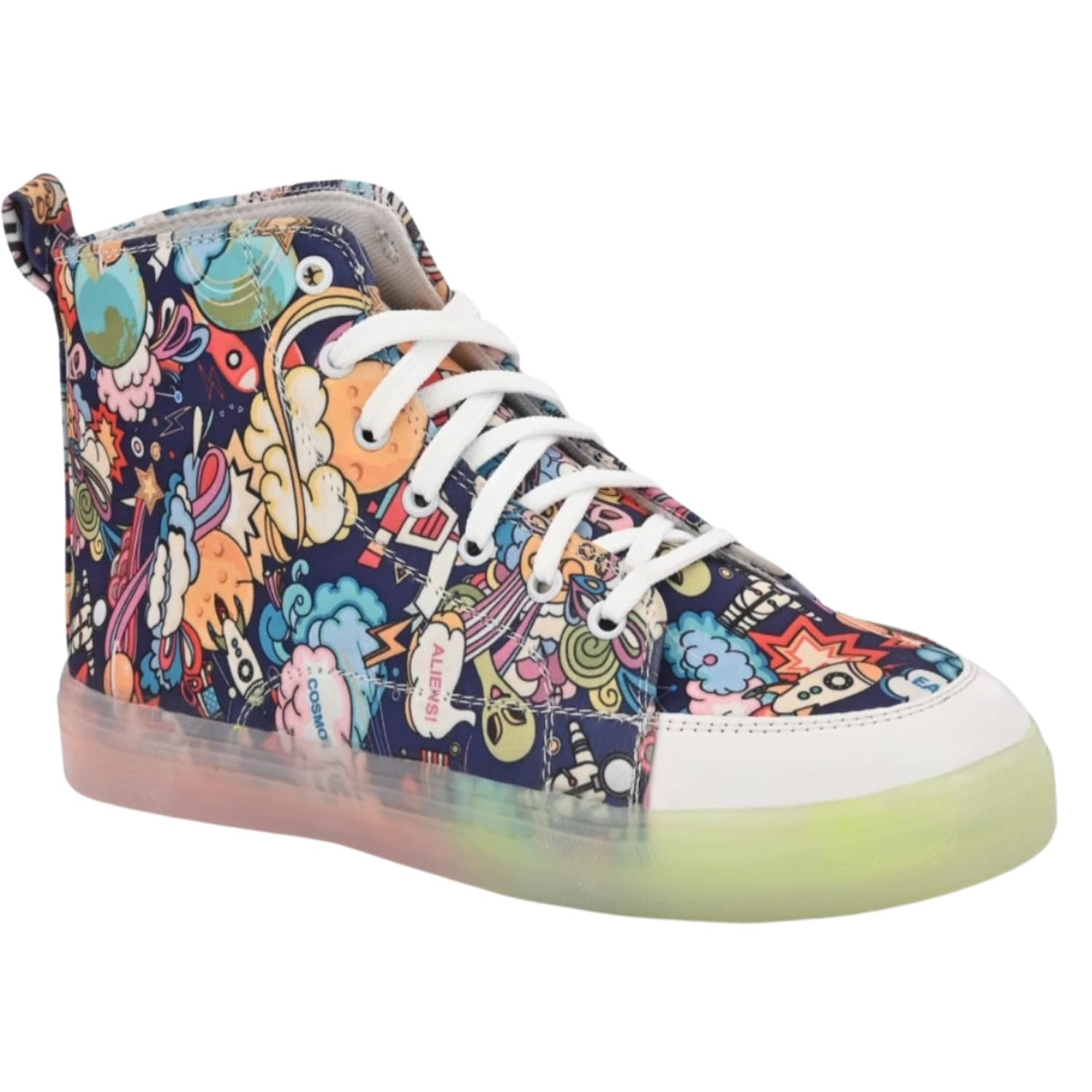 adiso Hightop Canvas Ankel Length Boots High Tops Tadkaboot Shoe for Men | Orange | Size-7 (B0D6RBMWVS) Amazon Price History, Amazon Price Tracker
