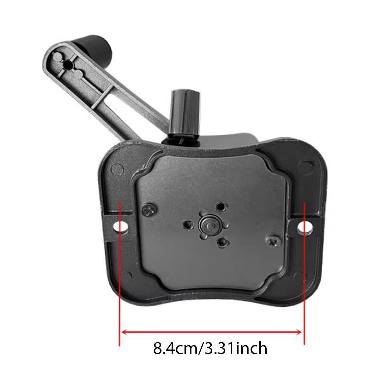 Milageto Accesorio para Percha de Ropa con Manivela, Agitador Manual para Tendedero, Cuerda de Acero Integrada de 1,8 m, Repuestos Multifuncionales para Hogar