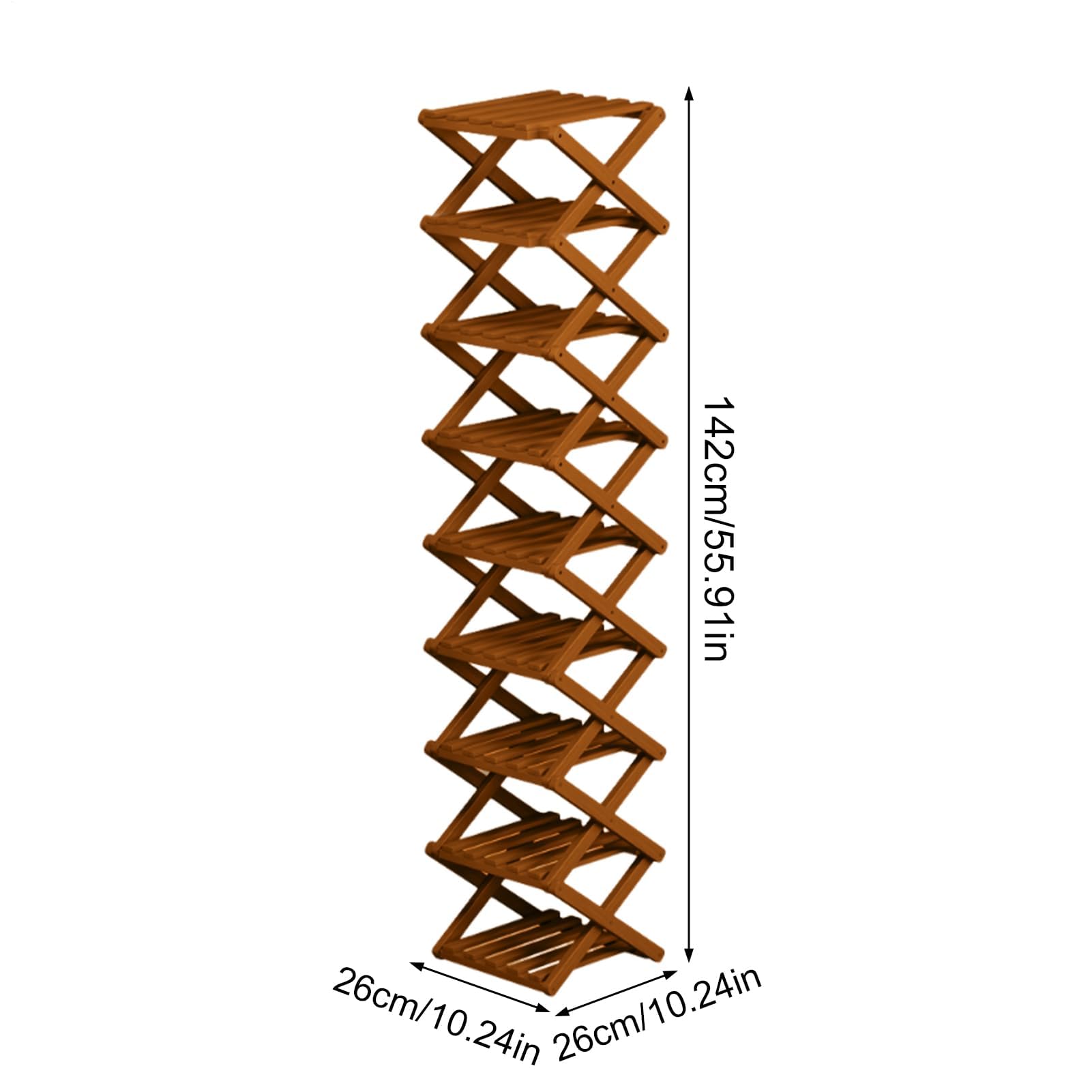 Scarpiera verticale in legno a più livelli, per ingresso, camera da letto, armadio, corridoio e fango, soluzioni di archiviazione