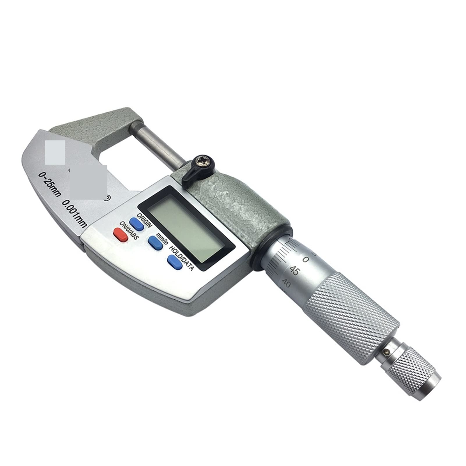 Micrómetro digital IP65 0-25mm Micrómetro digital electrónico 0-25 mm 0.001mm impermeable a prueba de agua Calibrador micrómetros Micrómetros de espesor herramientas de medición