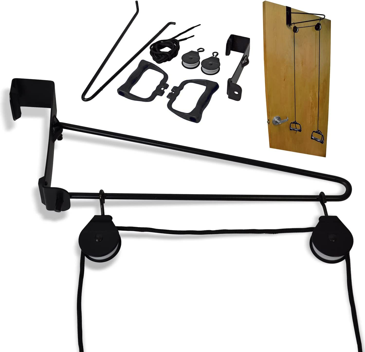 IRIS Overdoor Exercise Pulley System - Shoulder Pulley for Physical Therapy, Recovery and Mobility. Over Door Rehab Exerciser for Rotator Cuffs. Overhead Workout Pulley System (B0BHJ4S62W) Amazon Price History, Amazon Price Tracker
