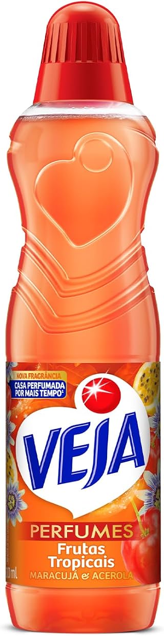 Frete Grátis Recorrente Veja Limpador Perfumado Tulipa Da Holanda - 500ml Coral