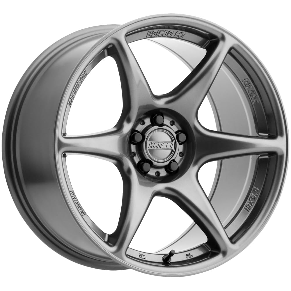 Amazon.com: Kansei K11G Tandem 18x9.5 5x100 +22mm Gunmetal Wheel