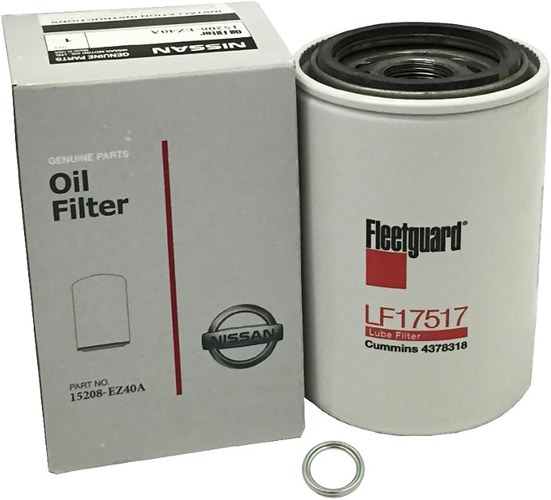 Filtro de óleo NISSAN 15208-EZ40A para Nissan GT-R 2009–2024 – 1 unidade