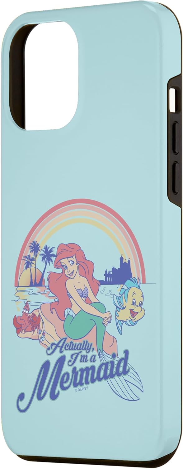 iPhone 12 Pro Max Disney The Little Mermaid Ariel Actually I'm A Mermaid Case