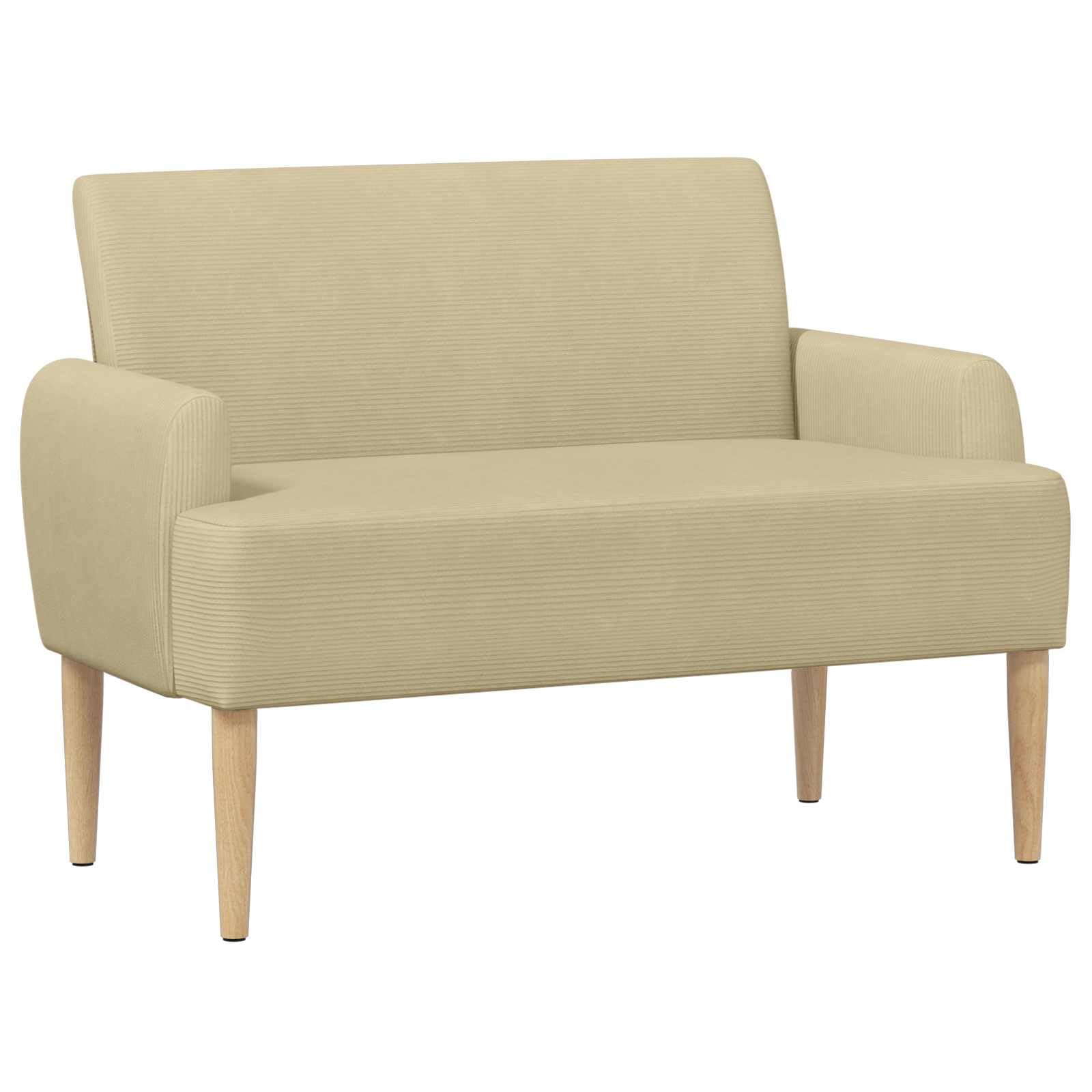 vidaXL Sofa dwuosobowa z guzikowym pikowaniem Jasnozielony szary,