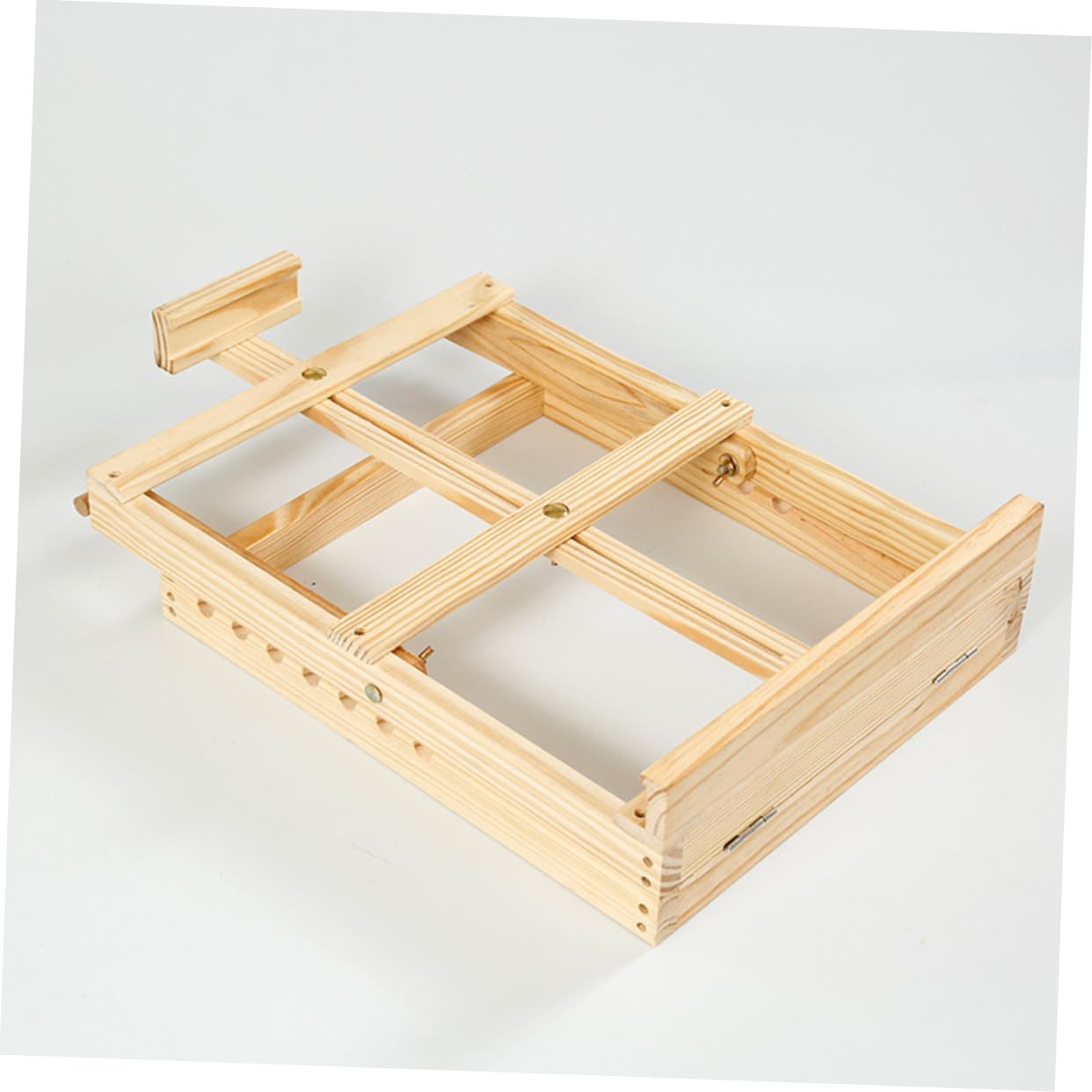 Kiefernstaffelei Tischgestell Holzstaffelei für Kinder Künstler | Holz und Metall, Verstellbar für Bild und Whiteboard Display, Innen Wie Außen Nutzbar