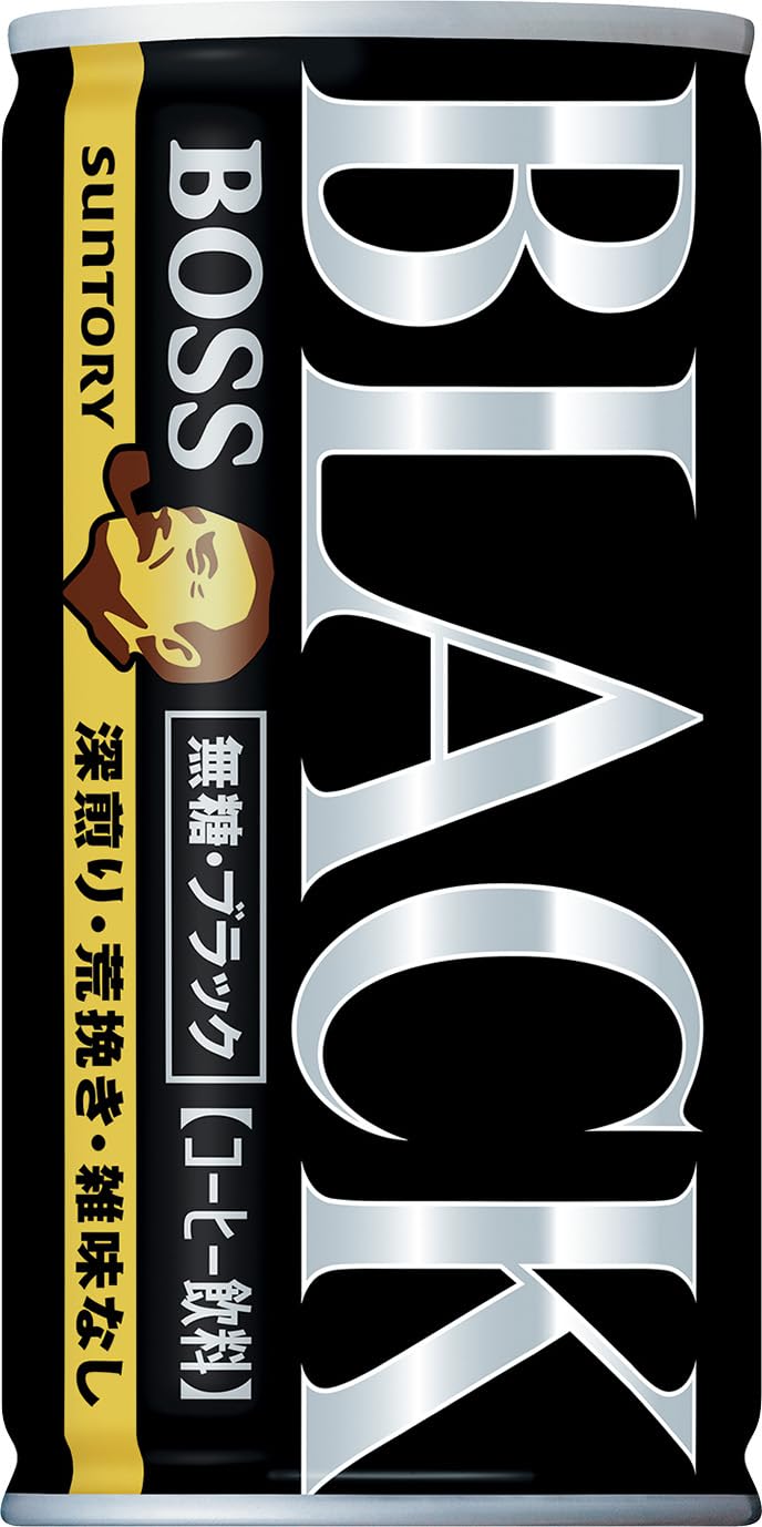 Amazon.co.jp: サントリー BOSS 無糖ブラック 185g × 3ケース（1ケース