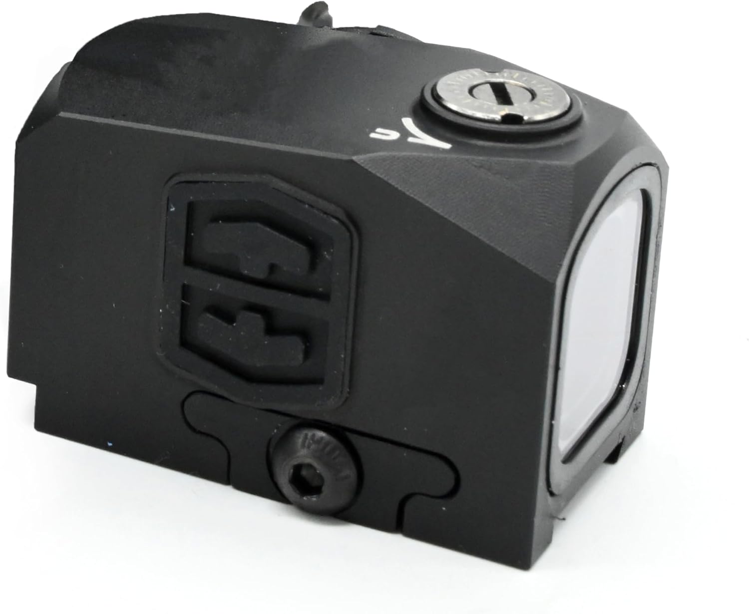 Red Dot 1x16mm Closed Sight Emitter with Mount Base Plate，3 MOA Dot Reticle Optic Scope with Shake' N Wake Auto On/Off，7-Level Daytime + 3-Level Night Vision，Include MOS & RMR Footprint Plate