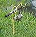 RITE-HITE Bank Fishing Single-Rod Holder - Holds Your Fishing Rod & Reel at the Optimum Angle, Great for Fishing on Lakes and Streams