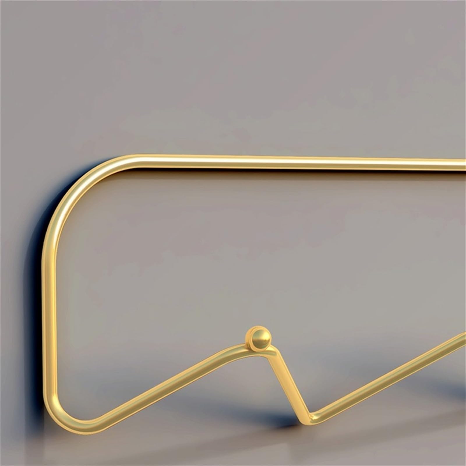 Ganchos para abrigos Perchero montado en la pared Lujo ligero simple en la puerta Perchero for colgar ropa Sombrero Puerta detrás de la pared de entrada Colgar en la pared Ganchos de pared de entrada