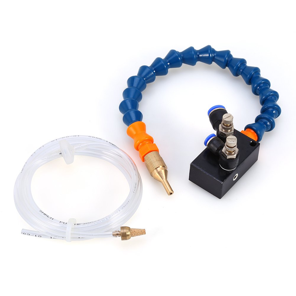 Mist Coolant Lubrication Spray System for Metal Cutting Engraving Cooling Sprayer Machine for Air Pipe CNC Lathe Milling Drill