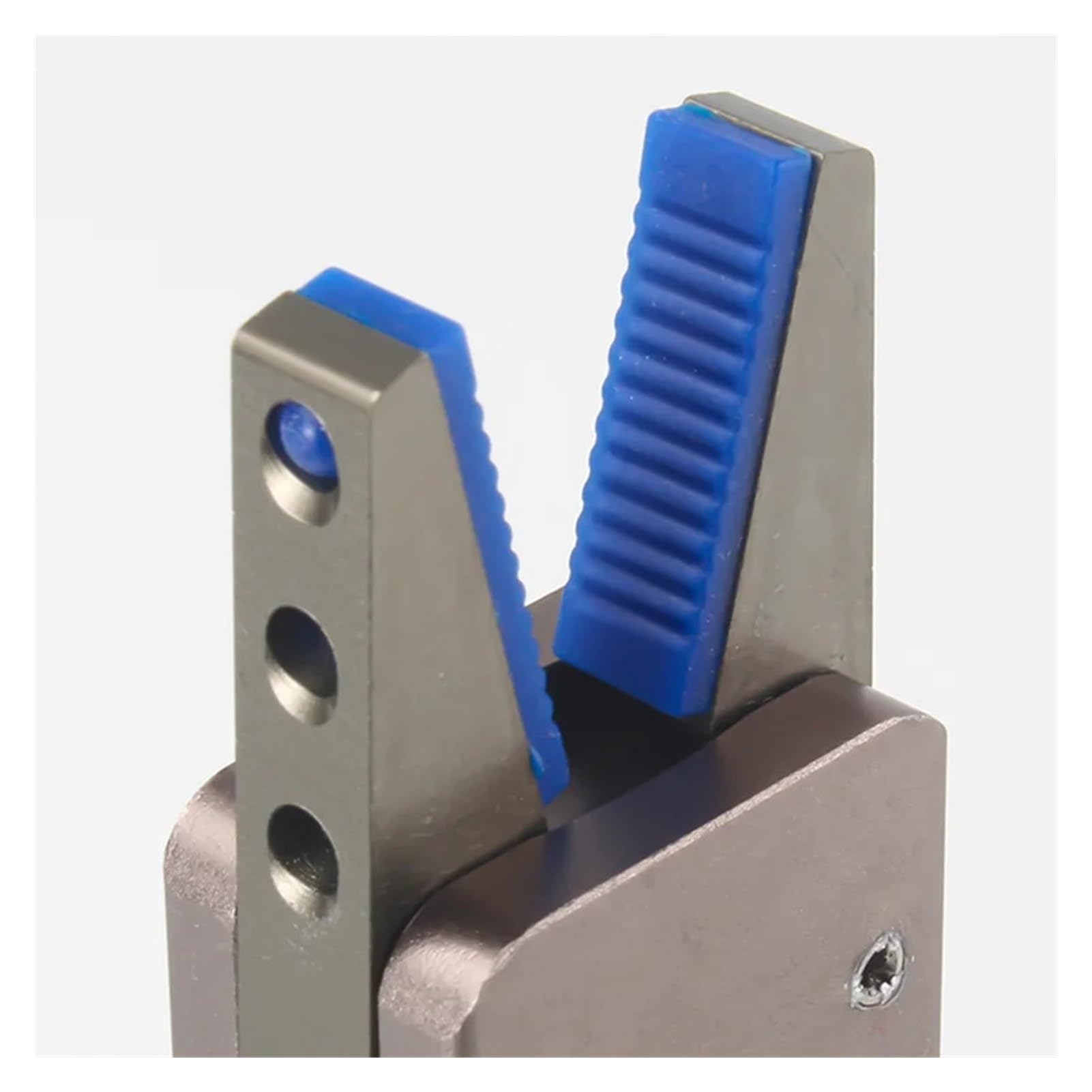 Mini-Luftgreifer, Pneumatischer Greifer for Industrieroboter J1080 J1060 mit Wasserauslauf-Clip(C,Without Silicone pad)