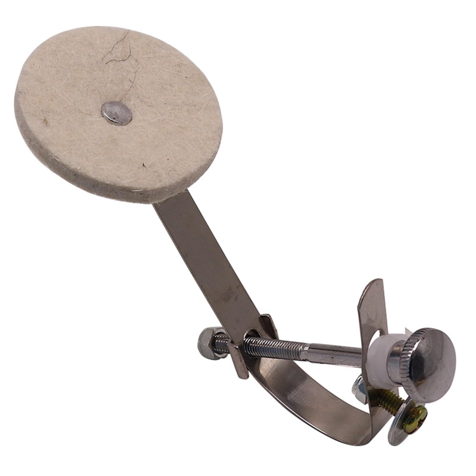 THE WHITE SHOP Snare Drum Silencer Pad Drum Mute Pads Pad for Drums Drum Pad Drum Silencer Pads Drum Dampening Muffler Drum Accessories Drum Silencers Drum Mats Cushion Alloy Damping 10.5*7.4*4.9cm