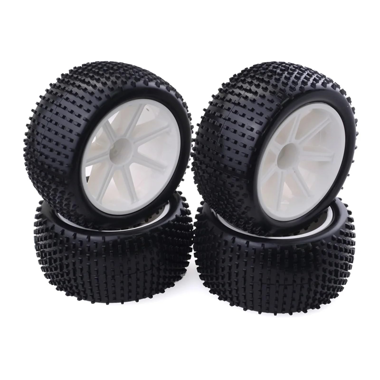 Neumático RC para ZD para Racing 1/10 Neumáticos Ruedas 110mm Goma 12mm Piezas para Cubo Hexagonal RC Modelo Coche Accesorio Ensamblar Reemplazo Reemplazar Modificado