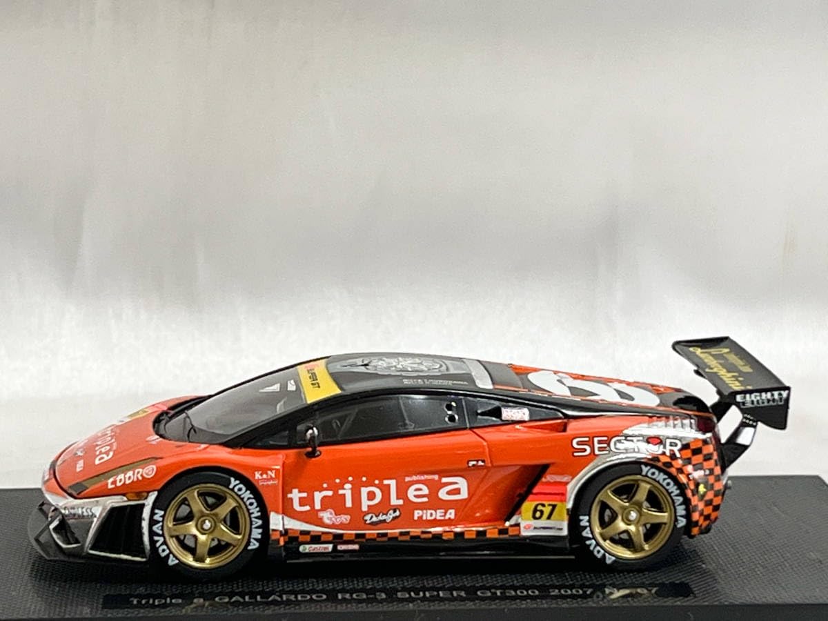 エブロ 1/43 GT300 ガライヤ 3台セット Amazon | エブロ 1/43 トリプル a ガヤルド RG-3 スーパーGT GT300
