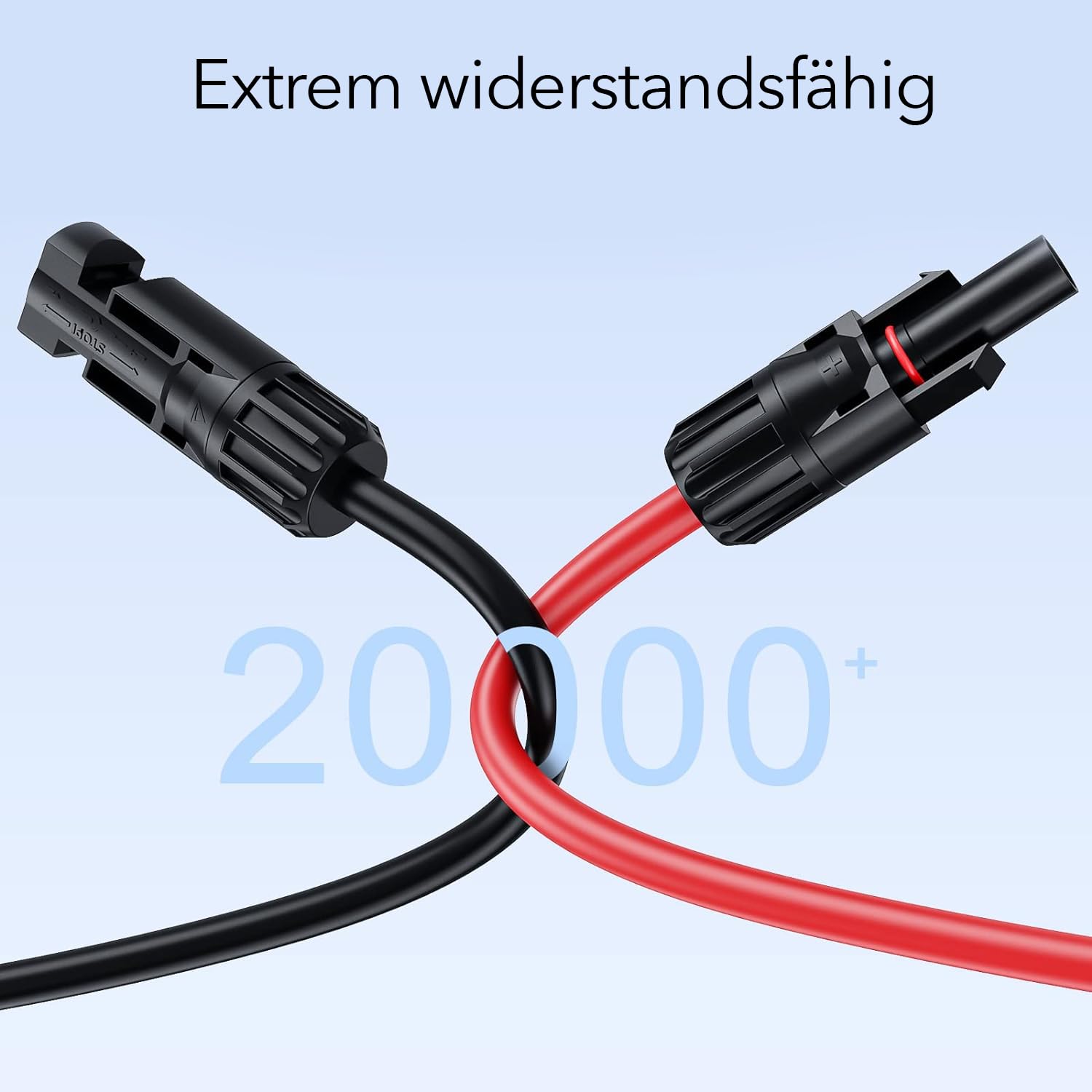 Solarkabel 6mm² Schwarz - 100m - UV-beständig, flexibel, Photovoltaik, PV Kabel, Solar Anschlusskabel für Solarpanel, Wechselrichter & Laderegler (Schwarz, 100m)