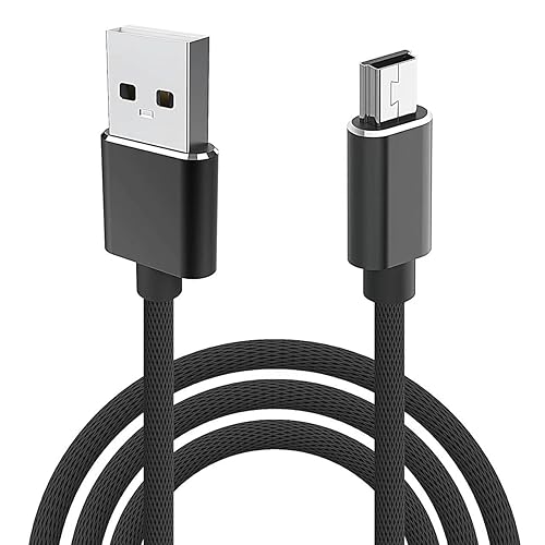 Cable mini USB de 3.3 pies, mini cable USB 2.0, cable USB mini B, cable de carga mini USB compatible con Garmin Nuvi GPS, SatNav, Dash Cam, cámara,