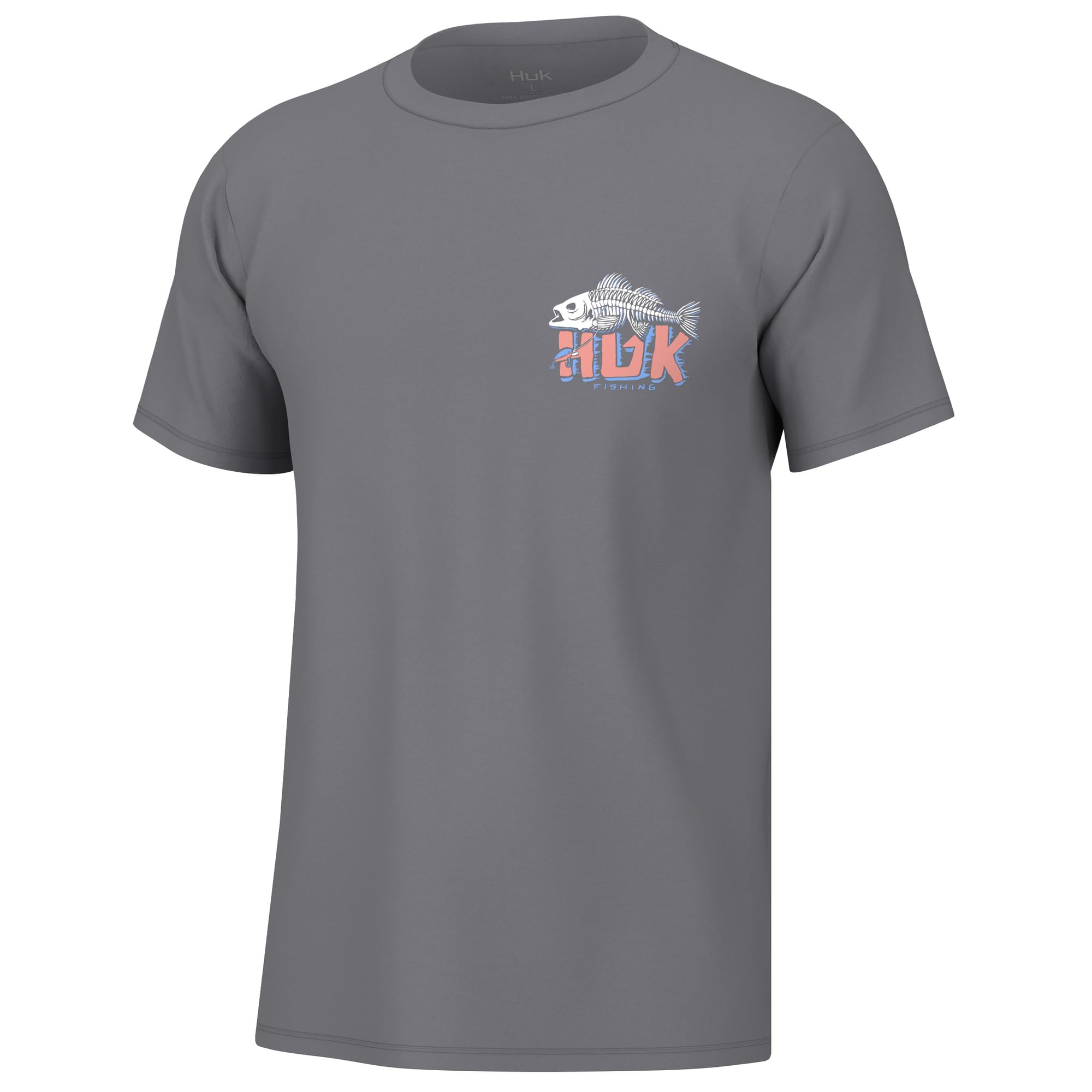 T-shirt Performance Pêche Huk Homme, Taille M, Vert, Anti-UV, Sèche Vite, Neuf Avec étiquette