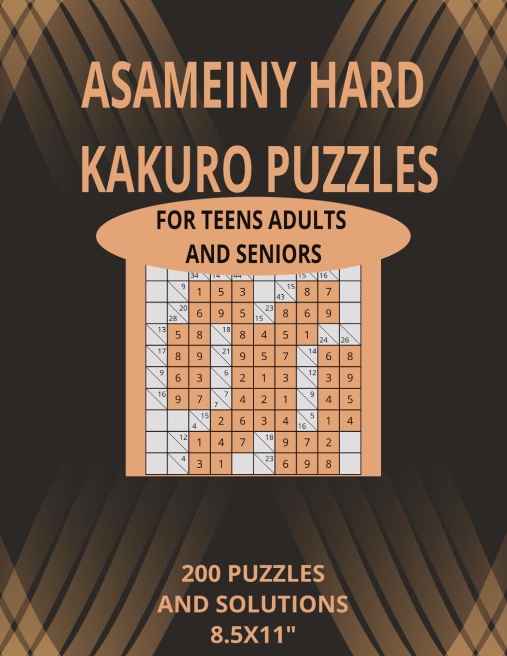 ASAMEINY HARD KAKURO PUZZLES