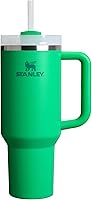 Vista 85 de STANLEY Quencher H2.0 Vaso Térmico con asa y pajilla, 64 onzas, tapa Flowstate de 3 posiciones, gran capacidad para viajes y deportes, vaso de acero
