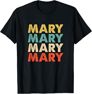 Mary Name T-Shirt