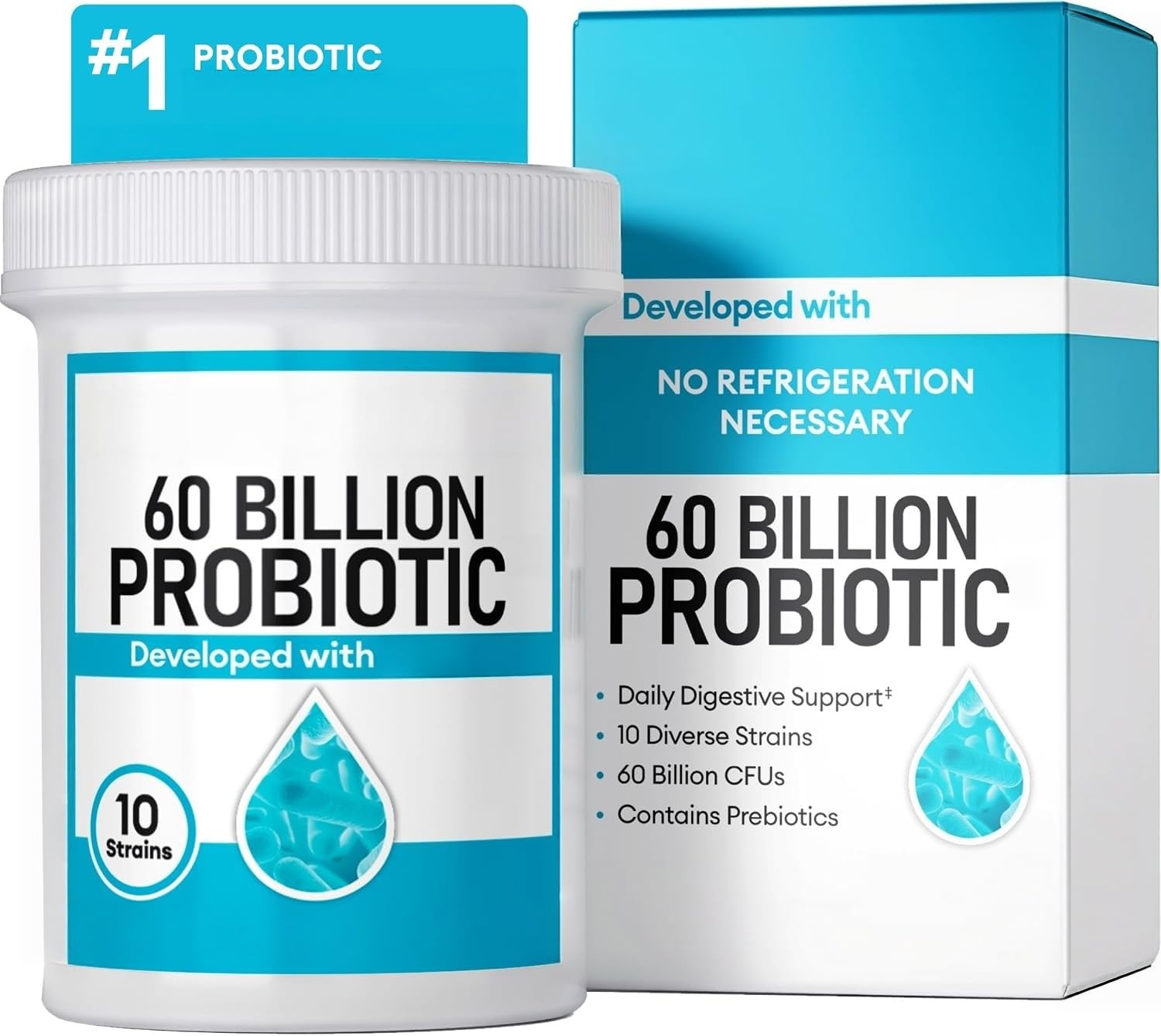 Le capsule probiotiche composte sono delicate e non irritanti