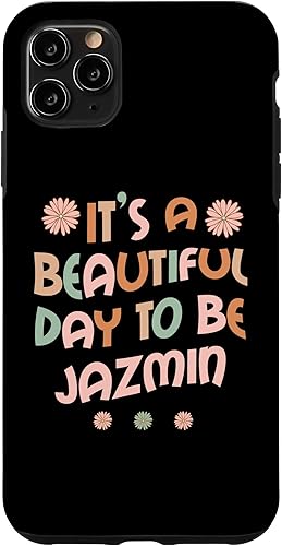 Miniatura 4 de iPhone XS Max JAZMIN Personalized Name It's A Beautiful Day JAZMIN Case