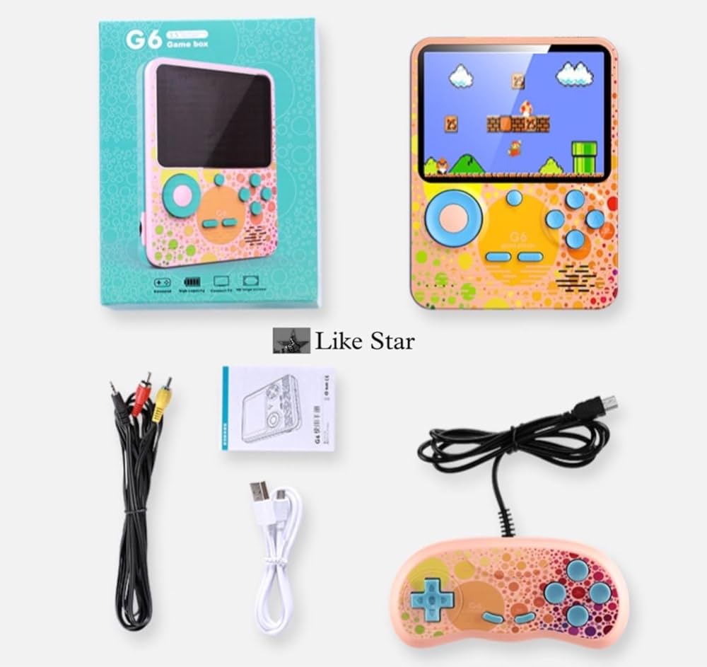 nk」shadow6US9 ZXNQ Handheld Game Console 5.0 inch Retro Handheld