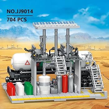 Amazon.co.jp: MISINI Architecture M6014 都市化学プラント