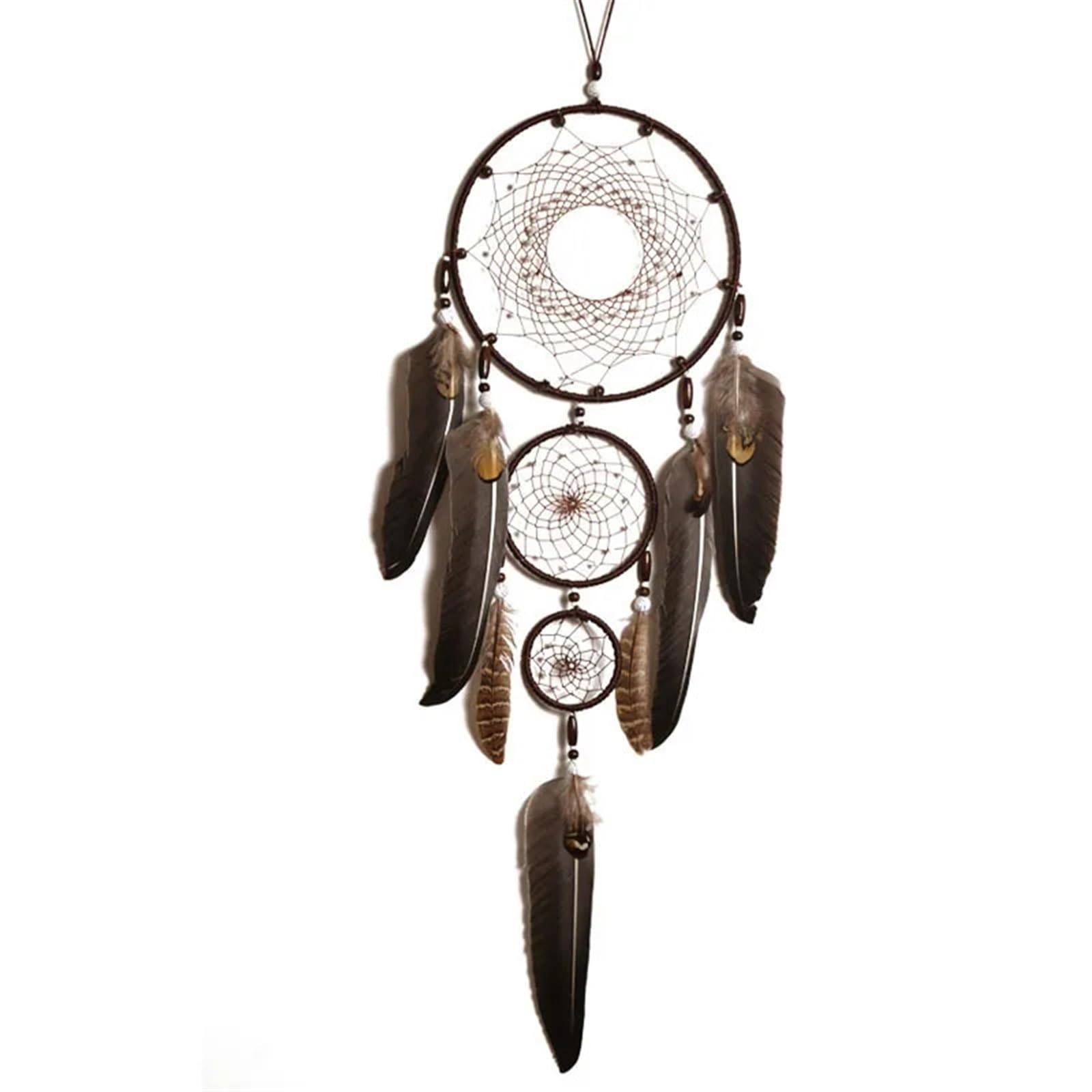 Dream Catchers Feather Dream Catchers Natural DreamCatchers Art Wall Hanging Home Decor Pure Hand Made Catcher(SJ9104)