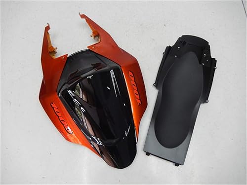 Miniatura 7 de Carenado de carrocería negro naranja plástico apto para Suzuki 2007 2008 GSXR 1000 inyección ABS nuevo mercado de accesorios kit de carrocería