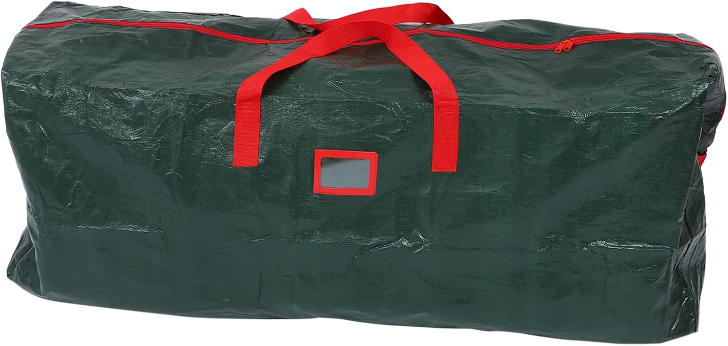 1pc Christmas Tree Storage Bag Zippered Organizer for Xmas Trees Dust and Capacity Practical Holiday Storage
