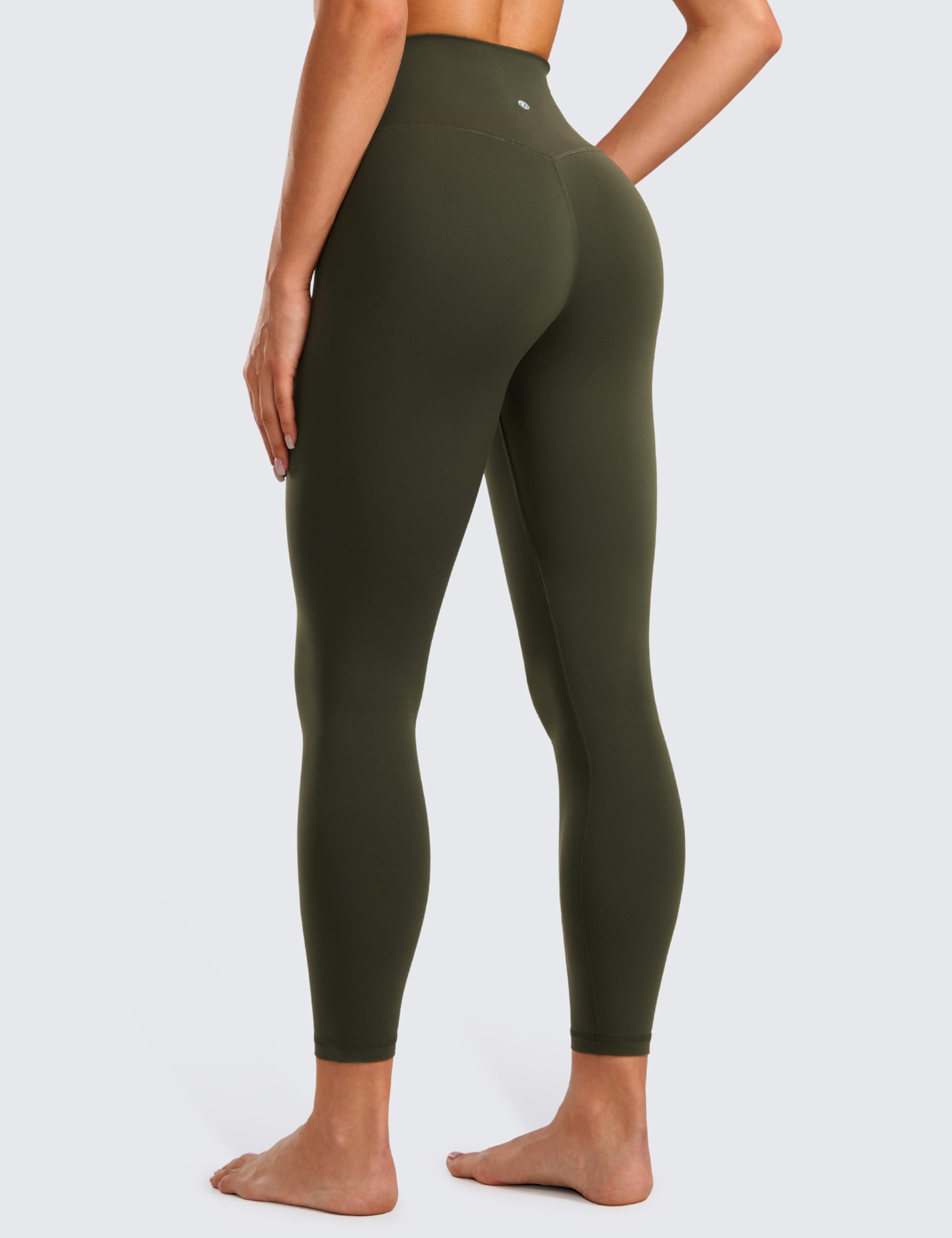 CRZ YOGA Donne Butterluxe V-Cross Leggings Sportivi Vita Alta Yoga Allenamento Pilates Elastico Pantaloni - 64cm/71cm