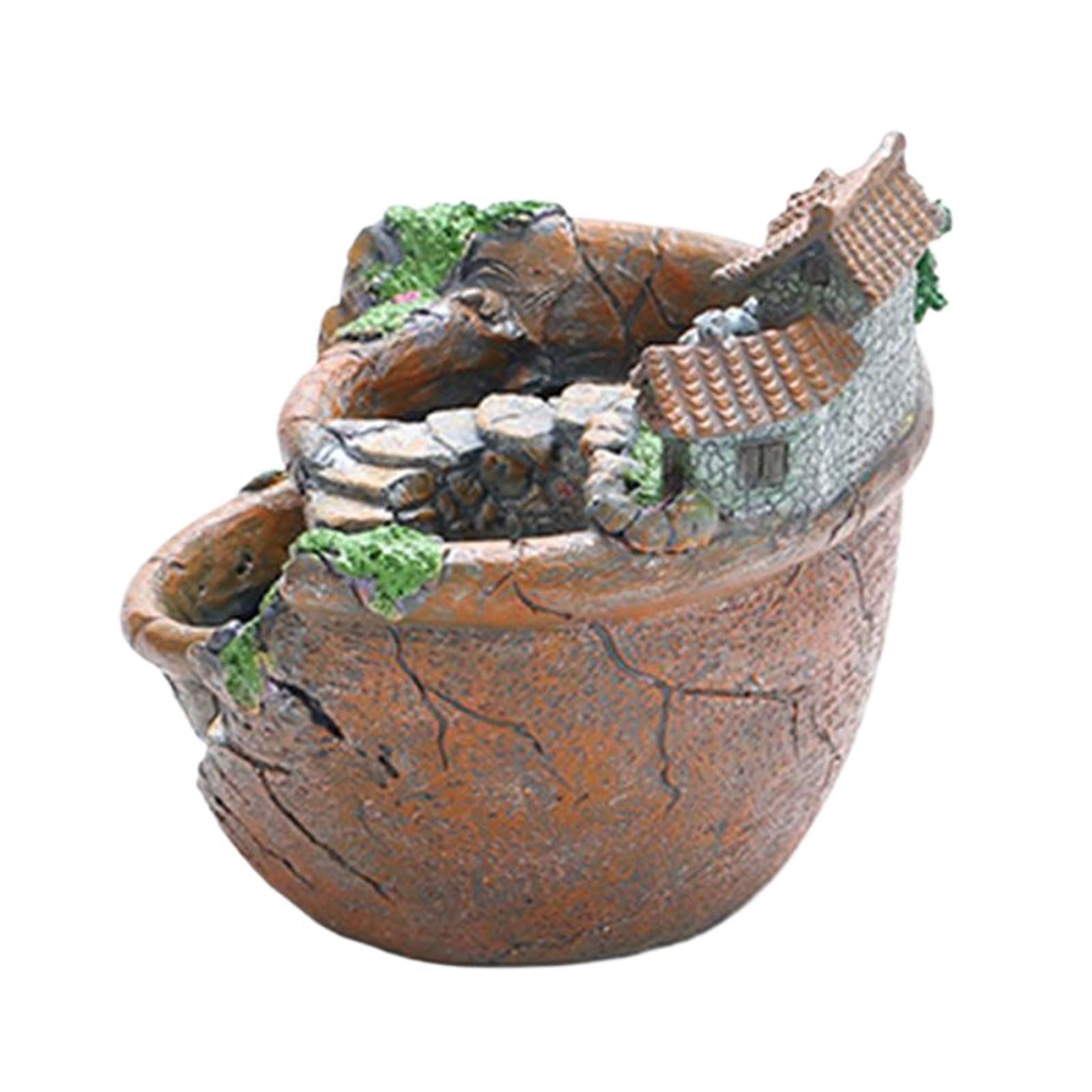 HDOYTXXM Garden Flower Pots Planter Container Enhancing Plant Beauty for or Balcony Succulents Enhancing Natural Aesthetic Decorative Plant Pots