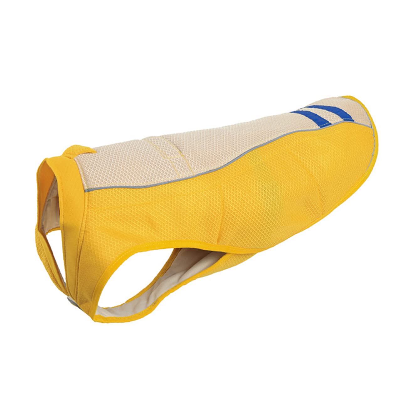 Gilet Rafraîchissant pour Animaux de Compagnie, Polyester Jaune XL
