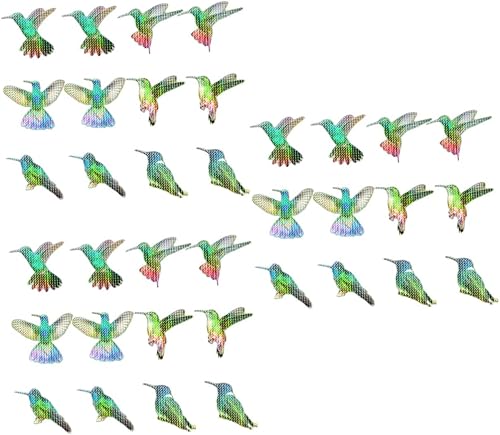 Garneck 36 calcomanías magnéticas de pájaro para puerta mosquitera, mariposas decorativas para fiesta, ventana, protector de pantalla magnético,