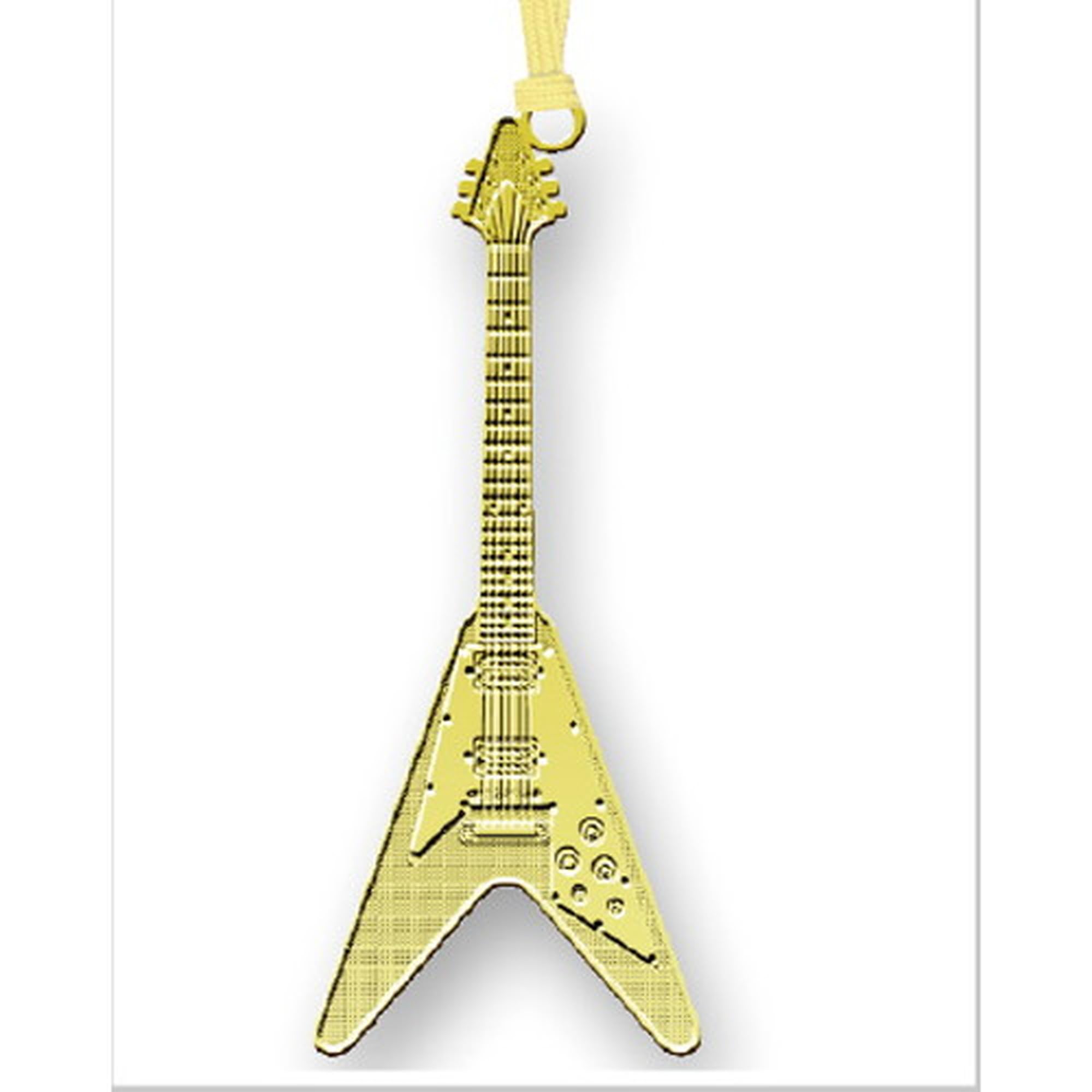 東洋精密工業 ブックマーク フライングVモデル ギター ゴールド AGB027
